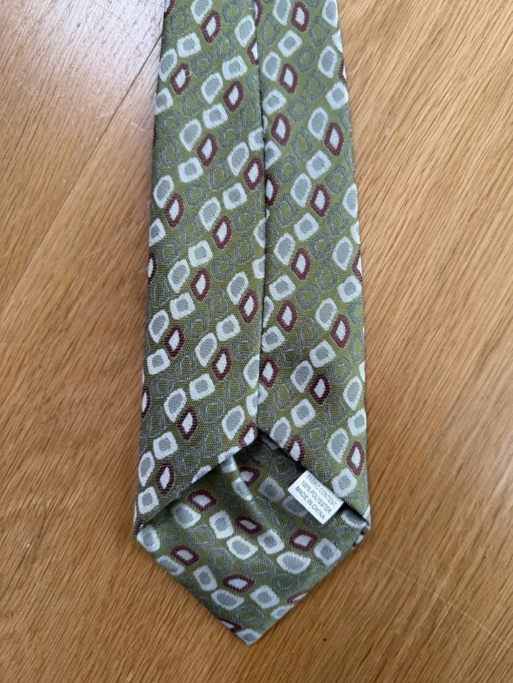 Black, Blue & Green Patterned Neckties - Set of 3